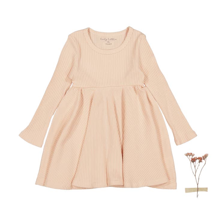 La robe à manches longues - Poudre pour la vente par Lovely Littles