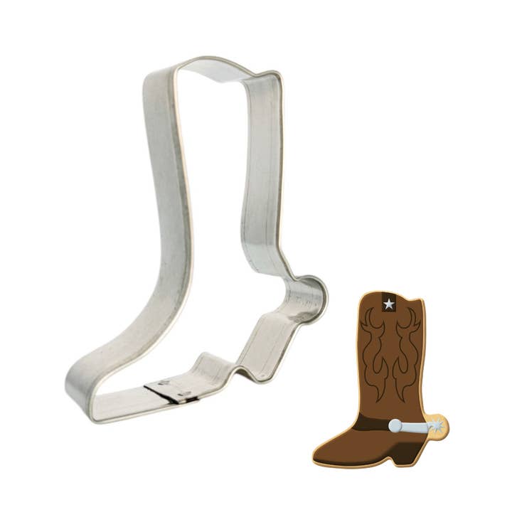 Mini Cowboy Western Boot Keks-Ausstecher 5,7 cm M29 für den Großhandel von CookieCutter.com