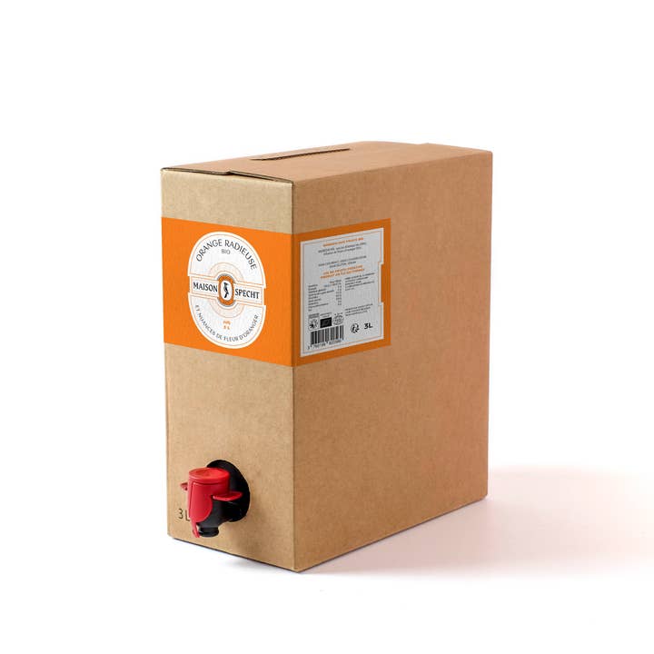 Maison Specht - Wholesale Fruit Juice - Bag-In-Box 3 Liters - Radiant Orange and Orange Blossom1