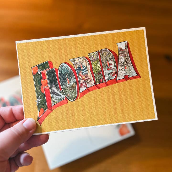 Florida Postcards for wholesale by The Joy Co.