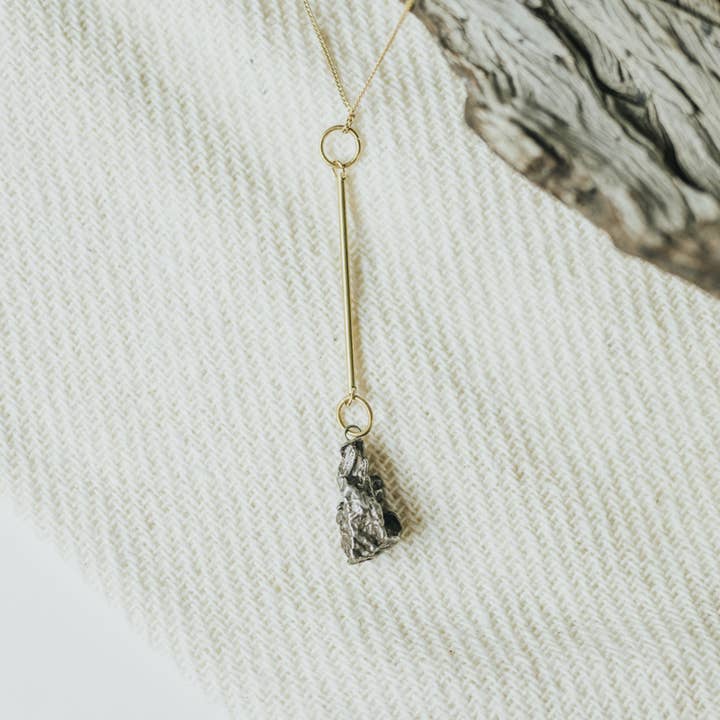 Meteorite Necklace // 32" for wholesale by Commonform