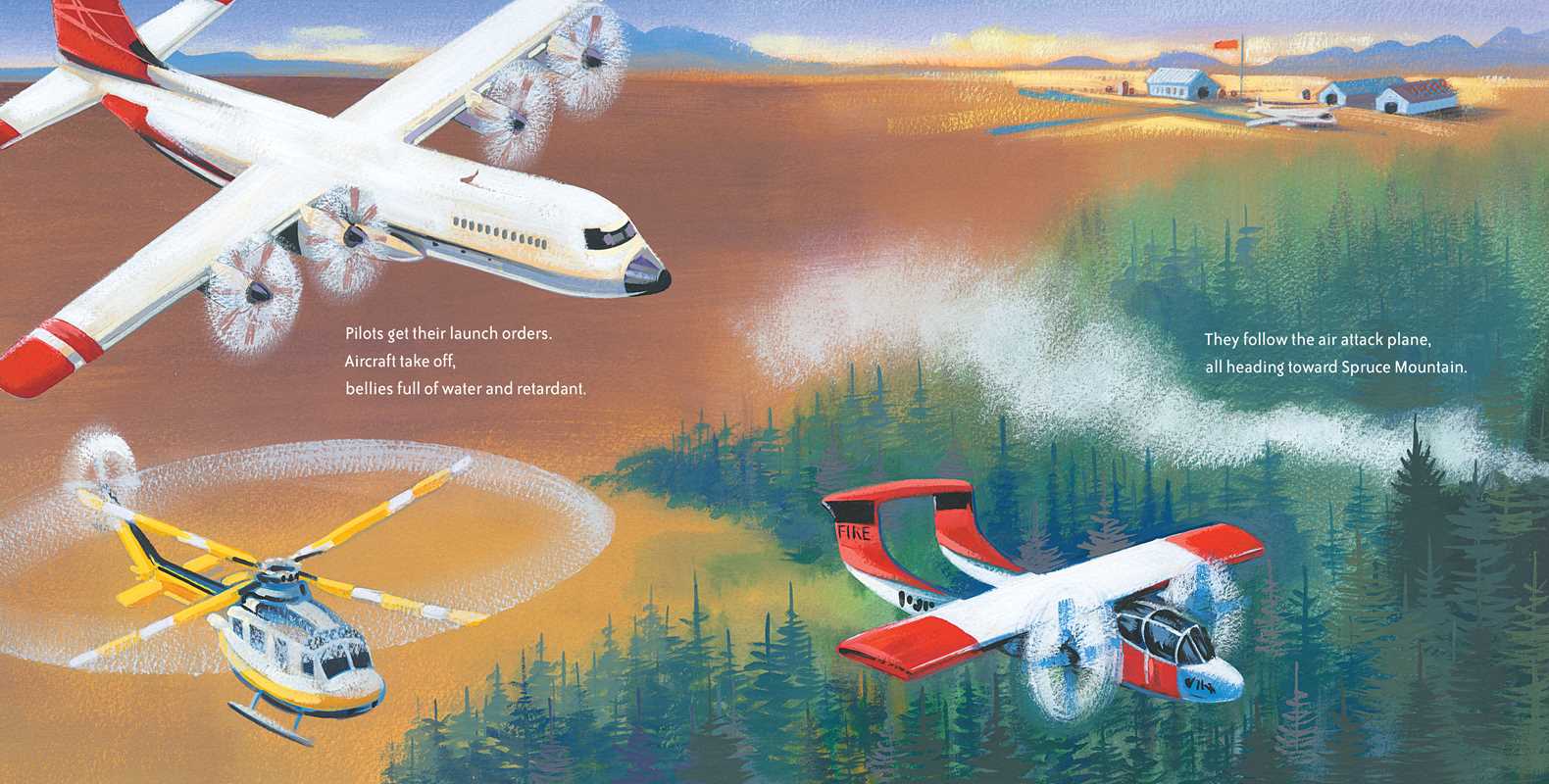 Simon & Schuster - Wholesale Preschool Book (3-5) - Wildfire! by Ashley Wolff6