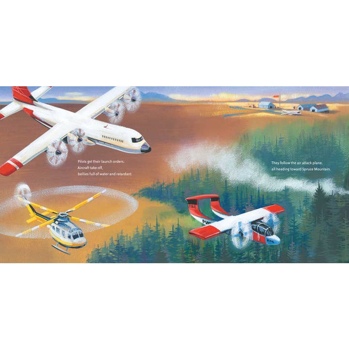 Simon & Schuster - Wholesale Preschool Book (3-5) - Wildfire! by Ashley Wolff6