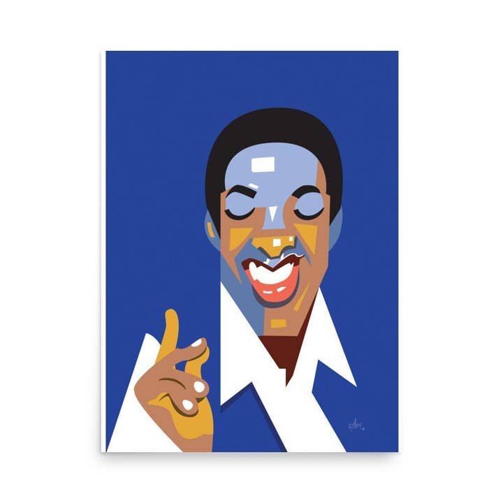 Sam Cooke Print for wholesale by Quincy Ray