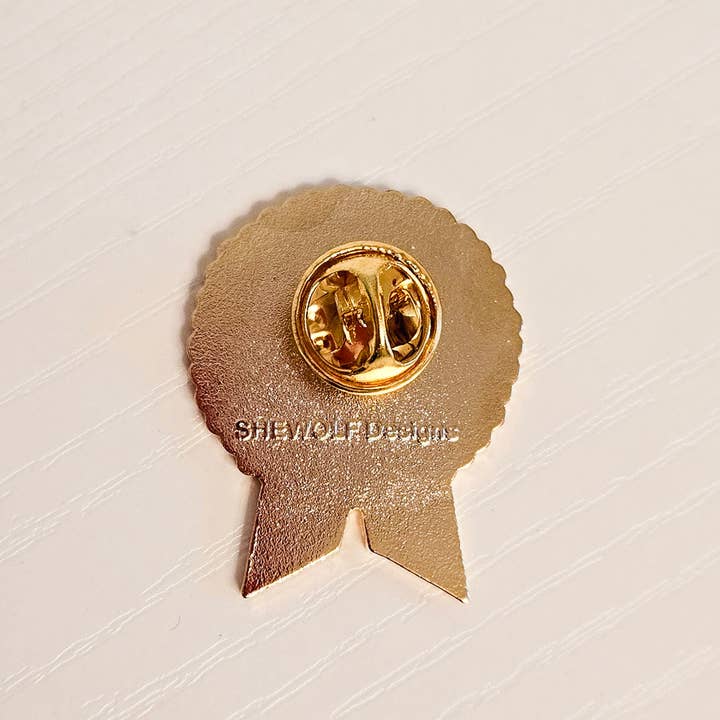 SHEWOLF Designs - Wholesale Lapel pin/button - Pin: Just Doing My Best / Funny Adulting Ribbon Award4