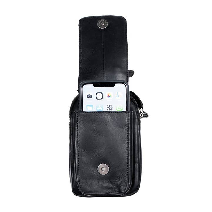 Arrigo - Wholesale Belt Bag - Unisex - Arrigo - Belt Pouch - Fanny Pack - Festival Pouch - Leather38