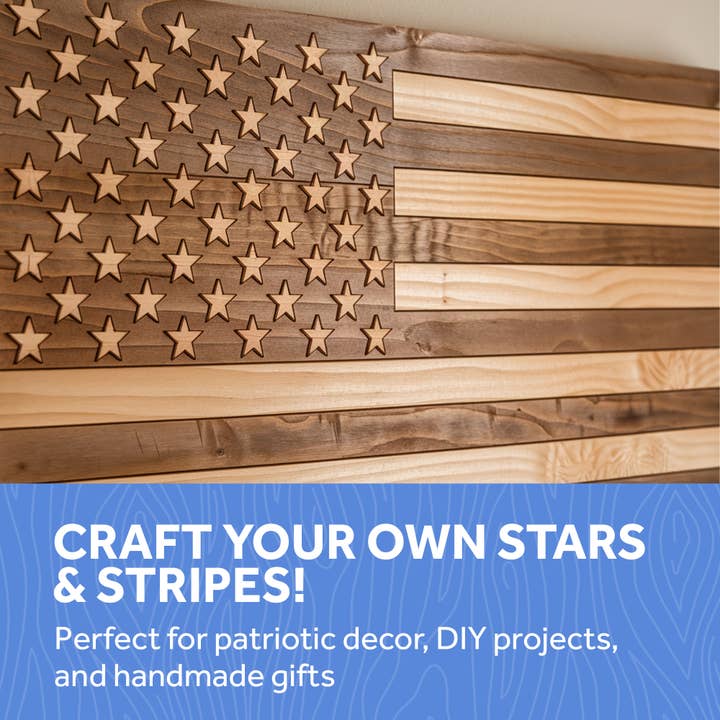 Woodpeckers Crafts - Wholesale Cutouts - Wood Star9