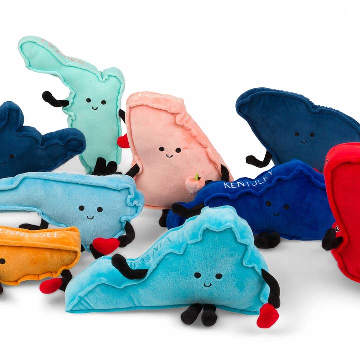 Stuffed States USA - Wholesale Stuffed/Plush Toy - Kids & Baby - North Carolina State Stuffed Plush Doll -Stuffed States UNC