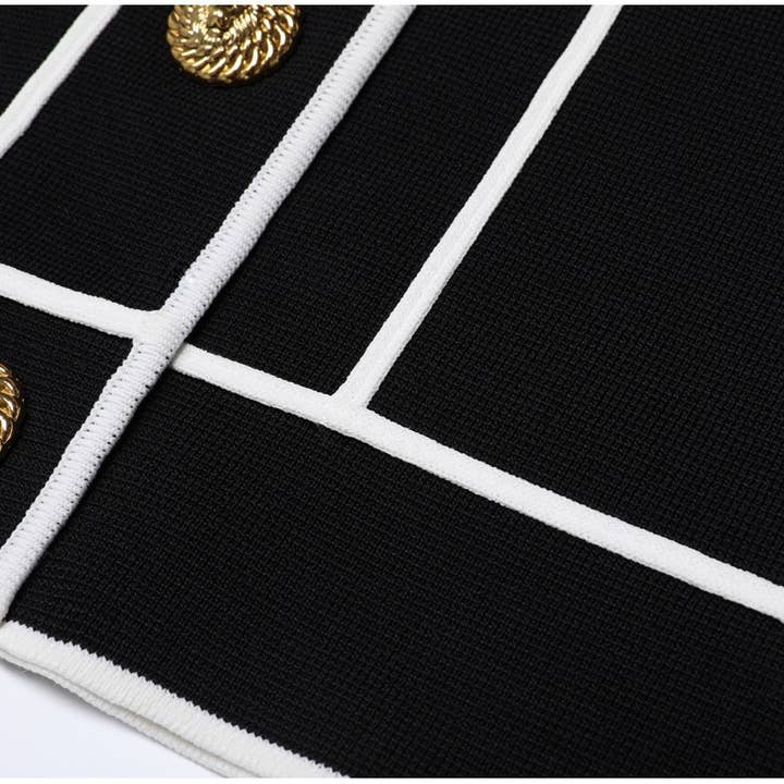 Productseeker – wholesale Top & pants set (NOT Loungewear) – Women's – SET276Y Striped Knit Cardigan Jacket and Casual Pants Set9