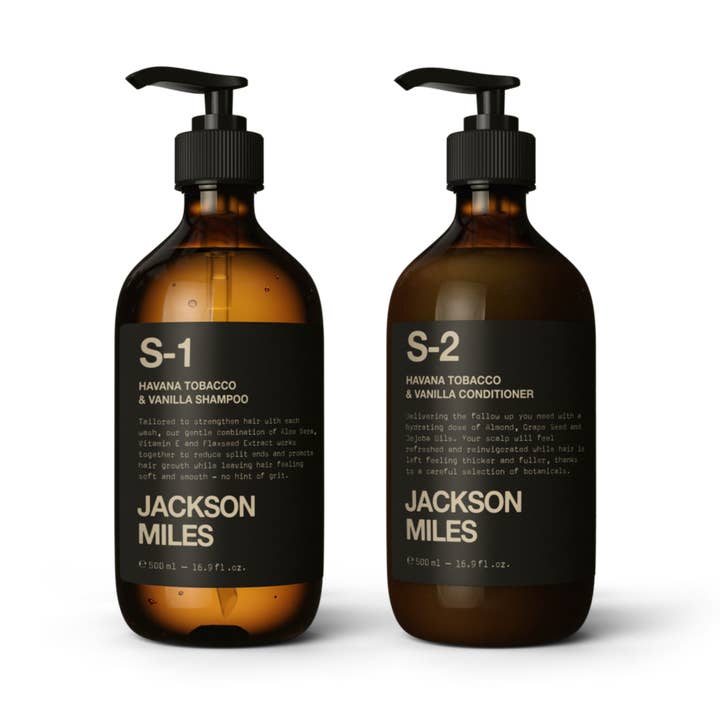 The Hair Kit - Mens Shampoo and Conditioner Pack 2 x 500ml for wholesale by Jackson Miles