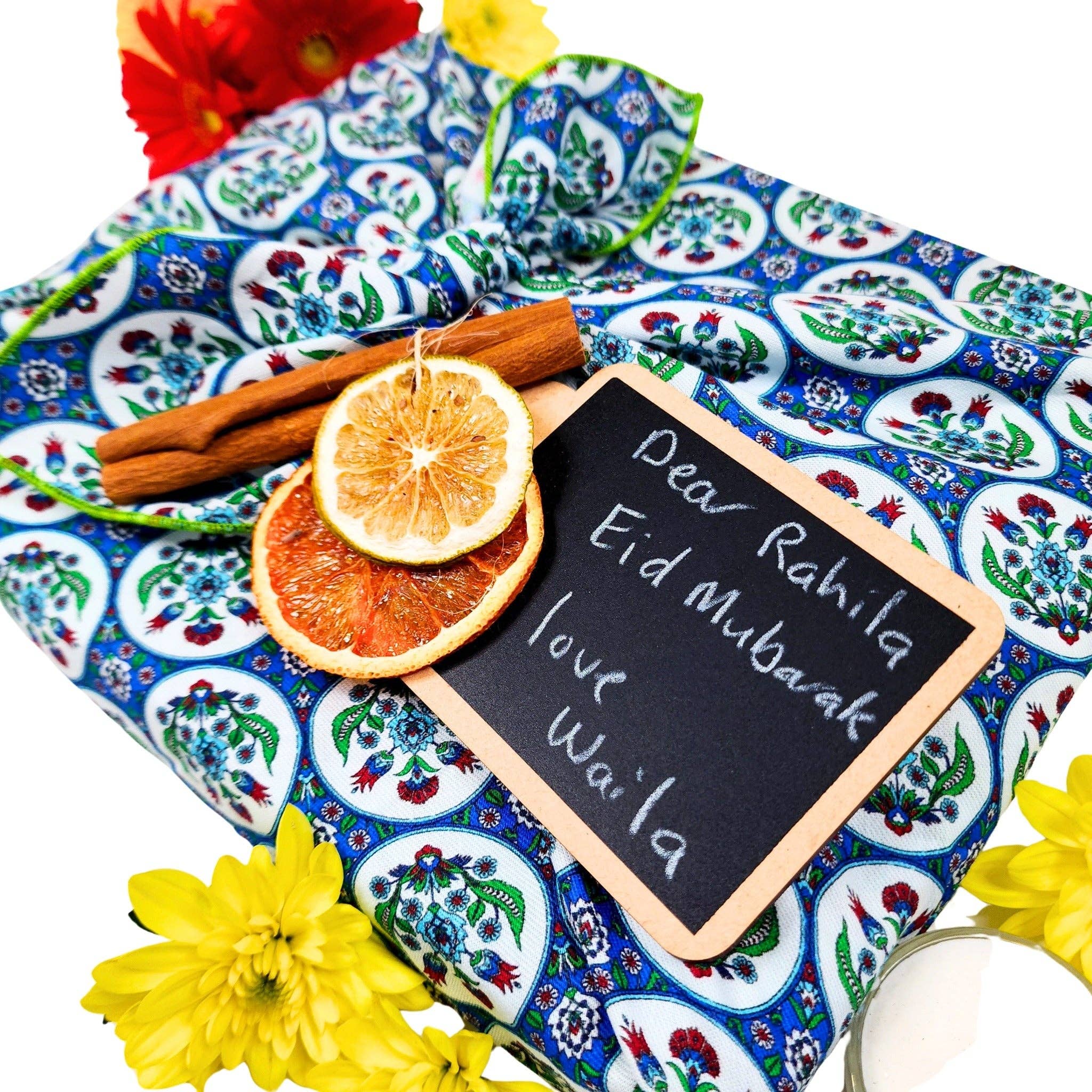 Waste Free Celebrations - Wholesale Flat Wrap - Turk Sanati - Furoshiki Gift Wrap5