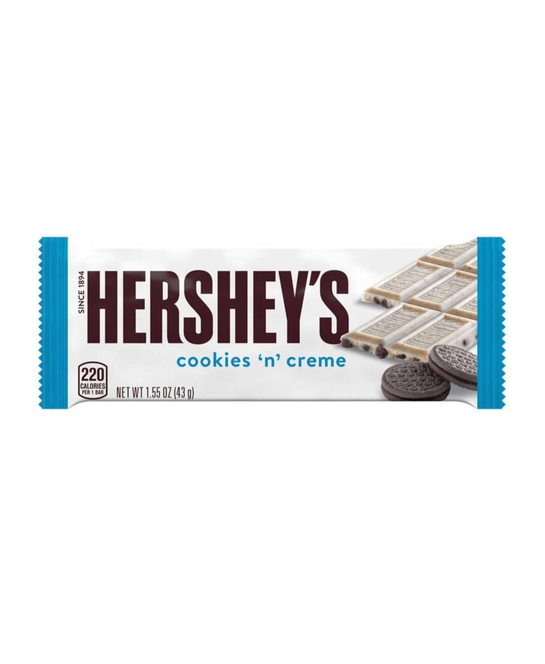 Majestic Wholesale - Wholesale Chocolate Bar - HERSHEY'S Cookies 'n' Creme Bars – 36ct Full-Size Pack1
