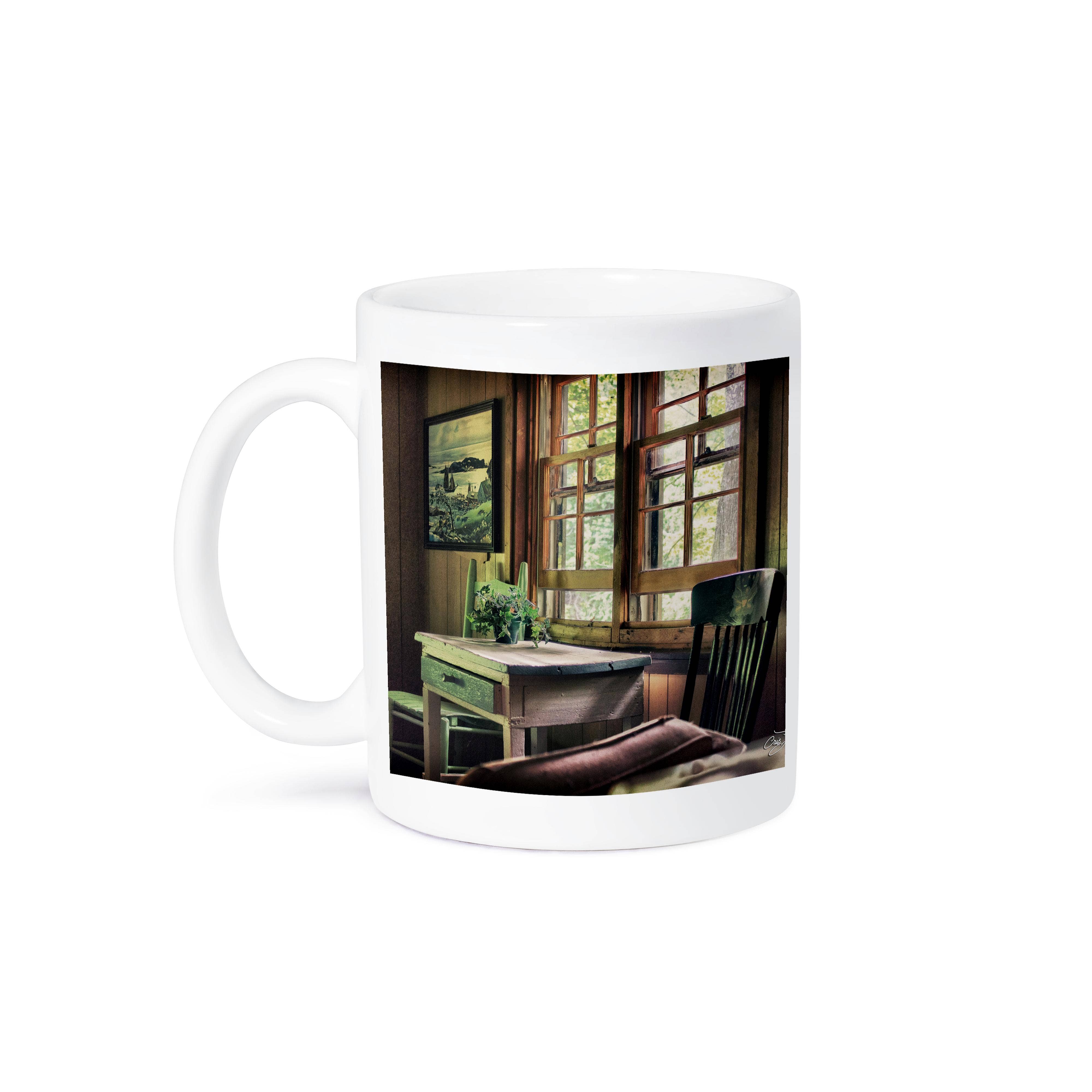 3dRose - Wholesale Coffee Mug - 3dRose, Grandmas Cabin - Time Stands Still Living Room, Mug8