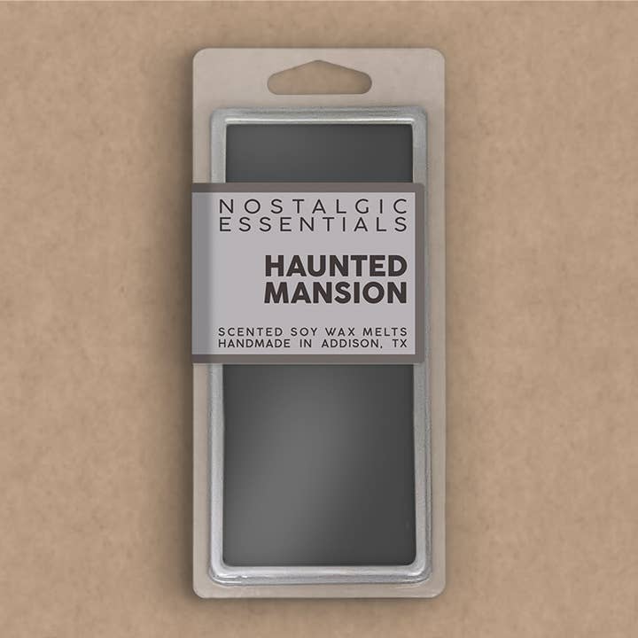 Haunted Mansion Scented Soy Wax Melt Snap Bars for wholesale by Nostalgic Essentials