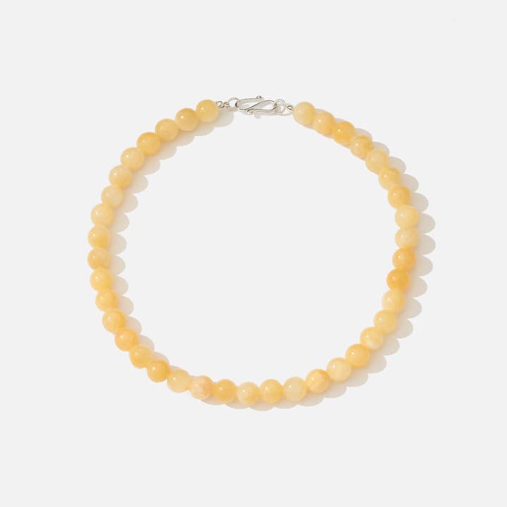 El collar Solana - Topacio Beige para venta al por mayor de Beyond Stranger Studio