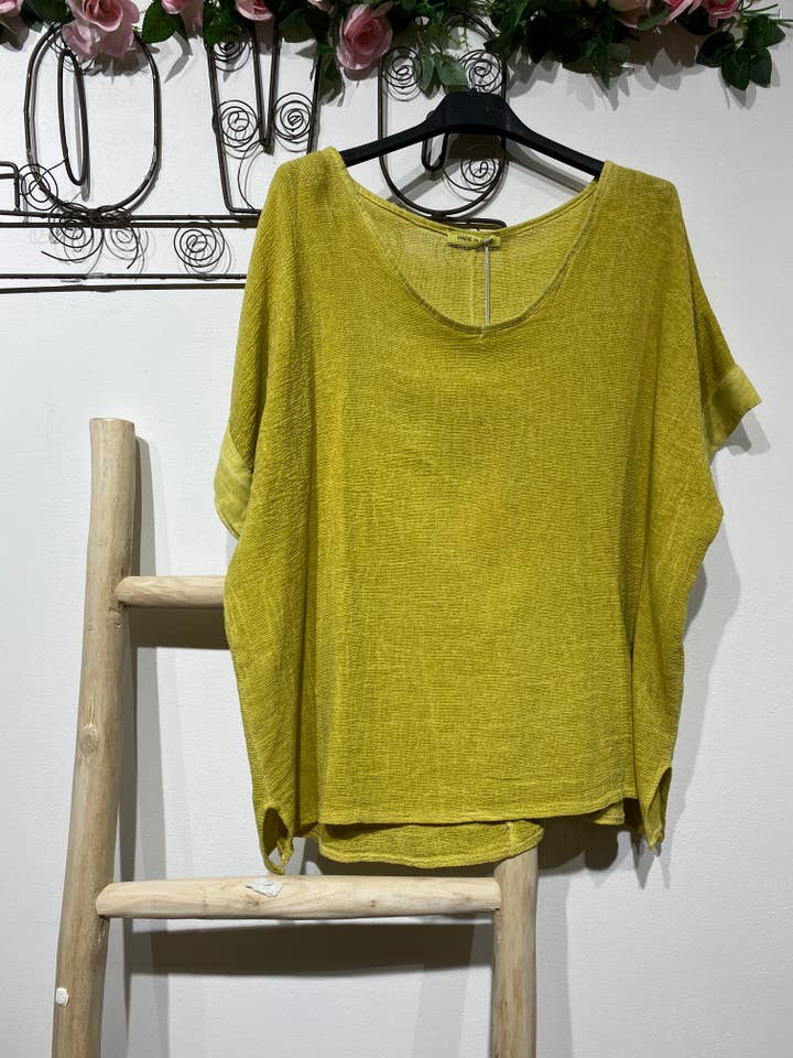 LINEN & COTTON HOUSE - Wholesale Blouse – Women’s - COTTON LINEN SHIRT. 36726