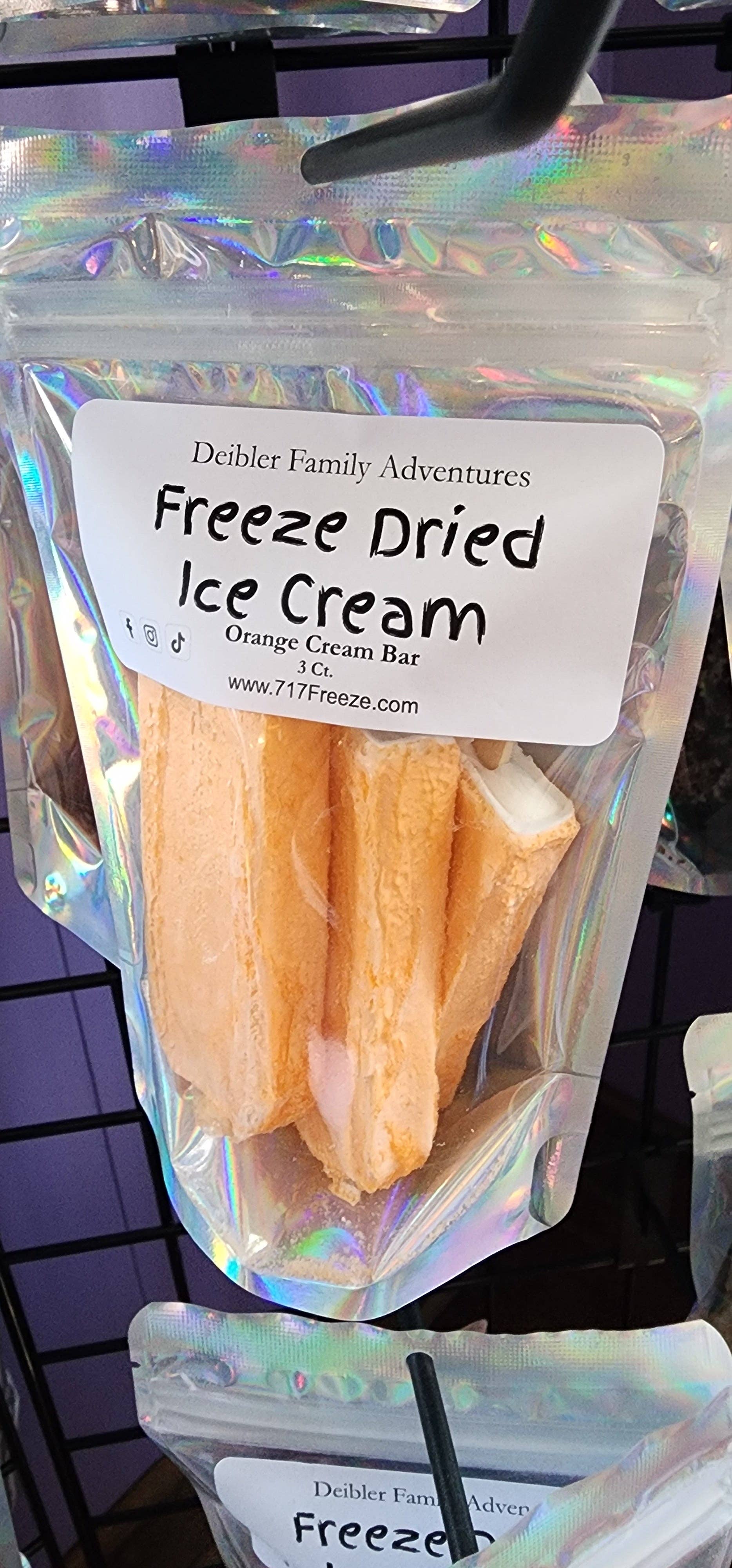 Deibler Freeze Dried - Wholesale Ice Cream/Sorbet - Freeze Dried Ice cream bars1