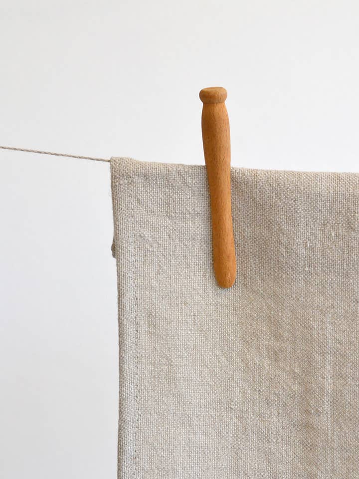 Raphael Tea Towel Natural for wholesale by Linen Way Inc.