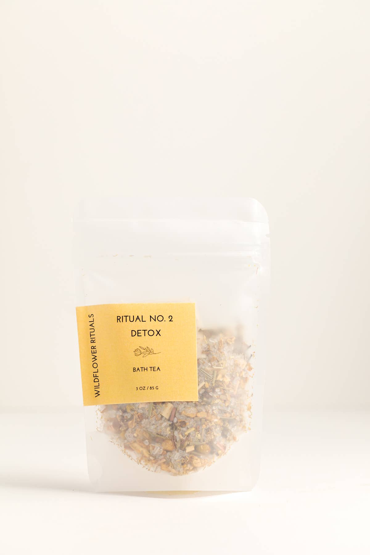 Wildflower Rituals – wholesale Badsalt och skumbad – Ritual No. 2 Detox botaniskt badte – citrongräs och ingefära2