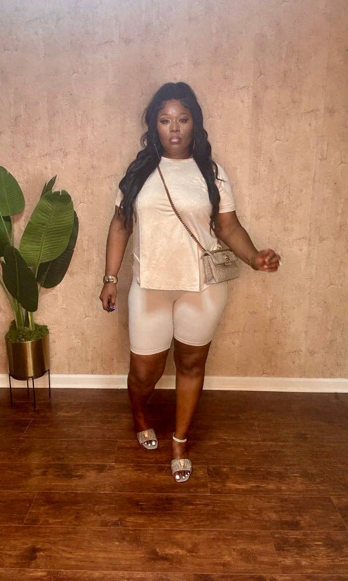 Ash Olive ACID WASHED BIKER SET (Sand Beige) for wholesale on Faire1