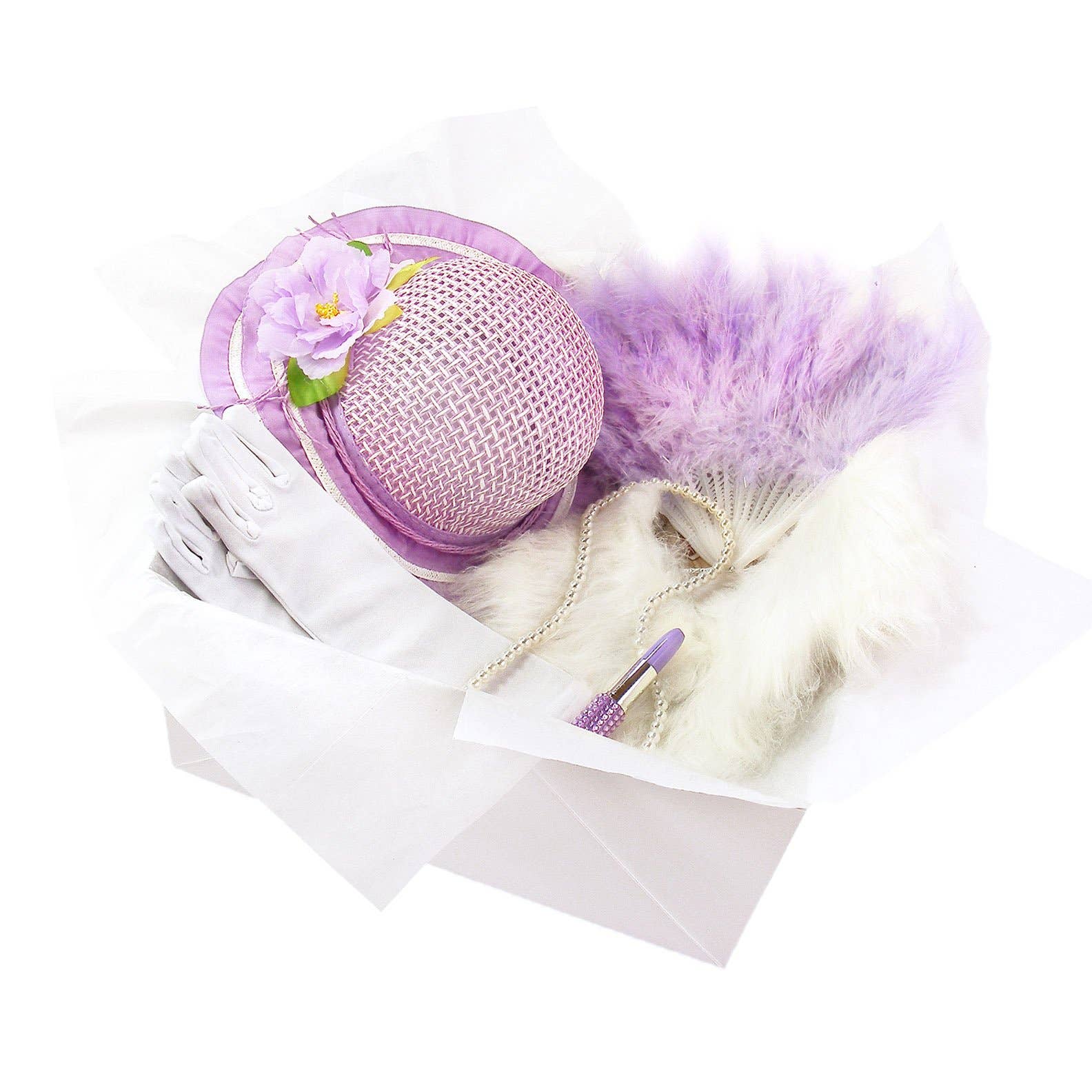 Knotty Kid - Wholesale Costume - Kids - Childrens Tea Party Little Lady Costume Box with Dress Up1