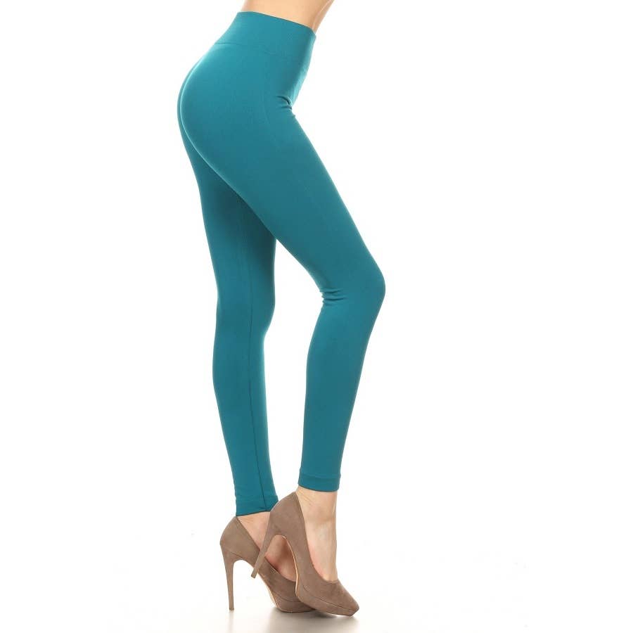 Leggings Depot - Vendita all'ingrosso Leggings - Donna - Leggings con fascia elastica a vita alta e interno in pile4