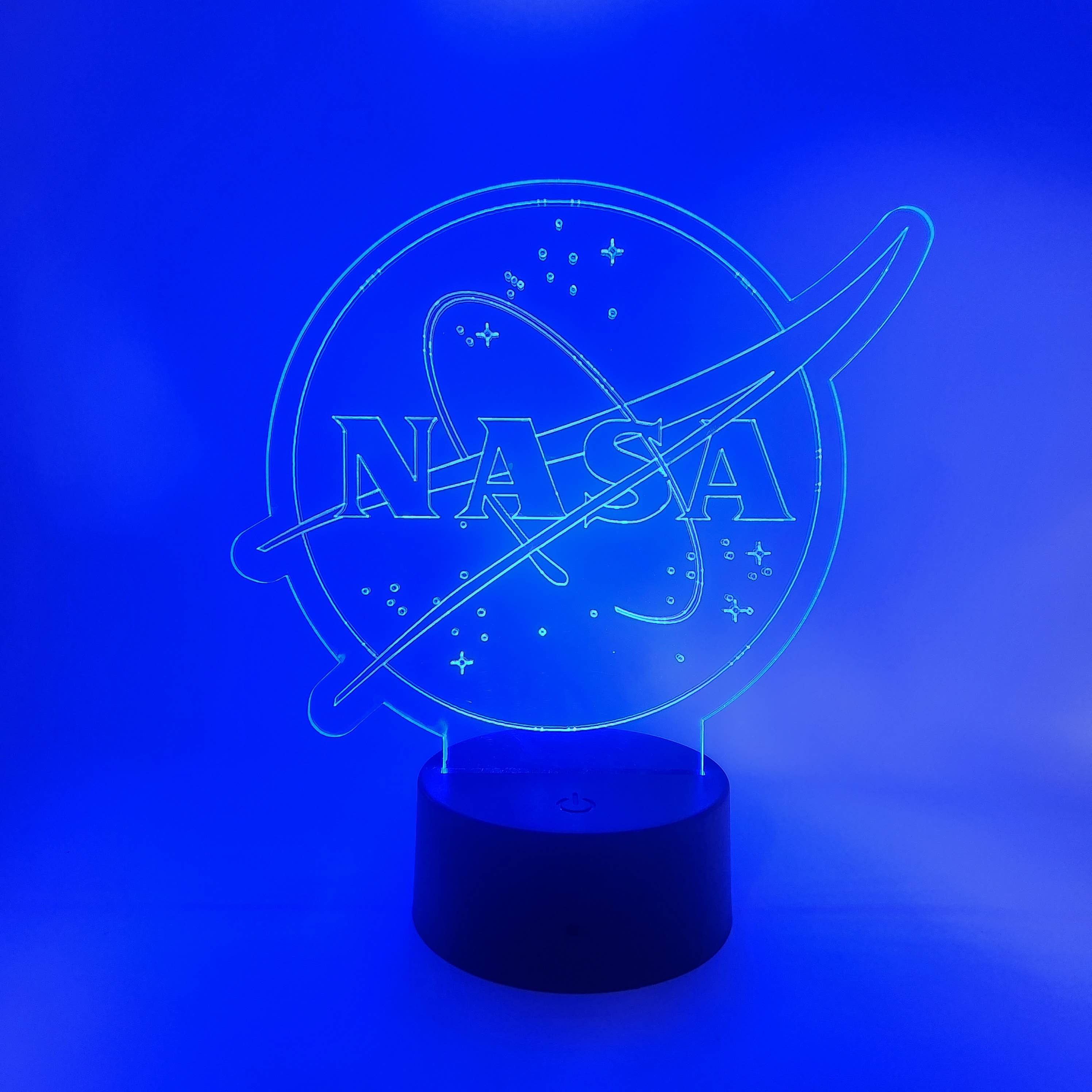 The 308 Collective - Wholesale Accent/Desk Lamp - NASA LED Lamp | NASA Logo Light | Outer Space Themed Gifts4