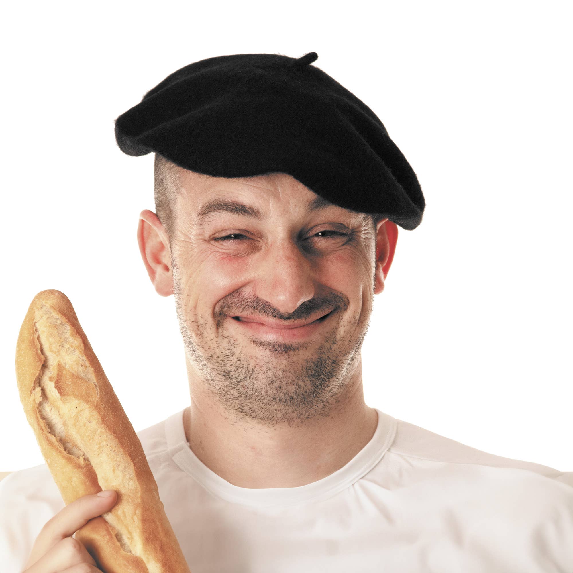 Party Pro - Wholesale Costume - Unisex - LUXURY BLACK BASQUE BERET0