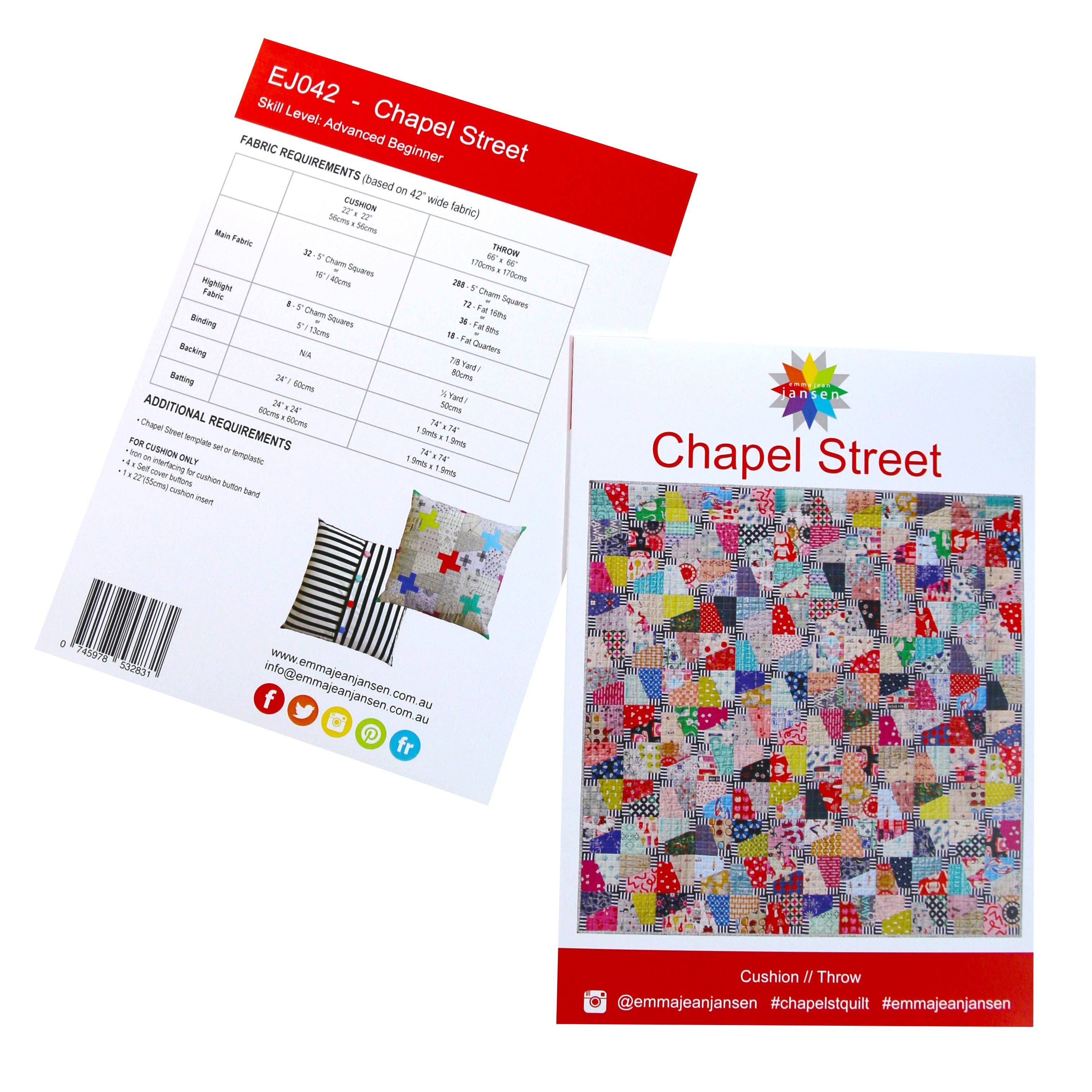 emma jean jansen - Wholesale Craft tool - • Wholesale - Chapel Street Quilt Pattern18