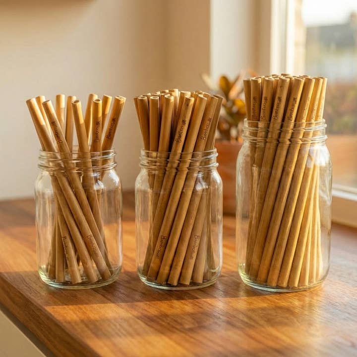 Engros Individuelle Bambussugerør | Plastfri Bestseller for engroshandel hos Bamboo Switch