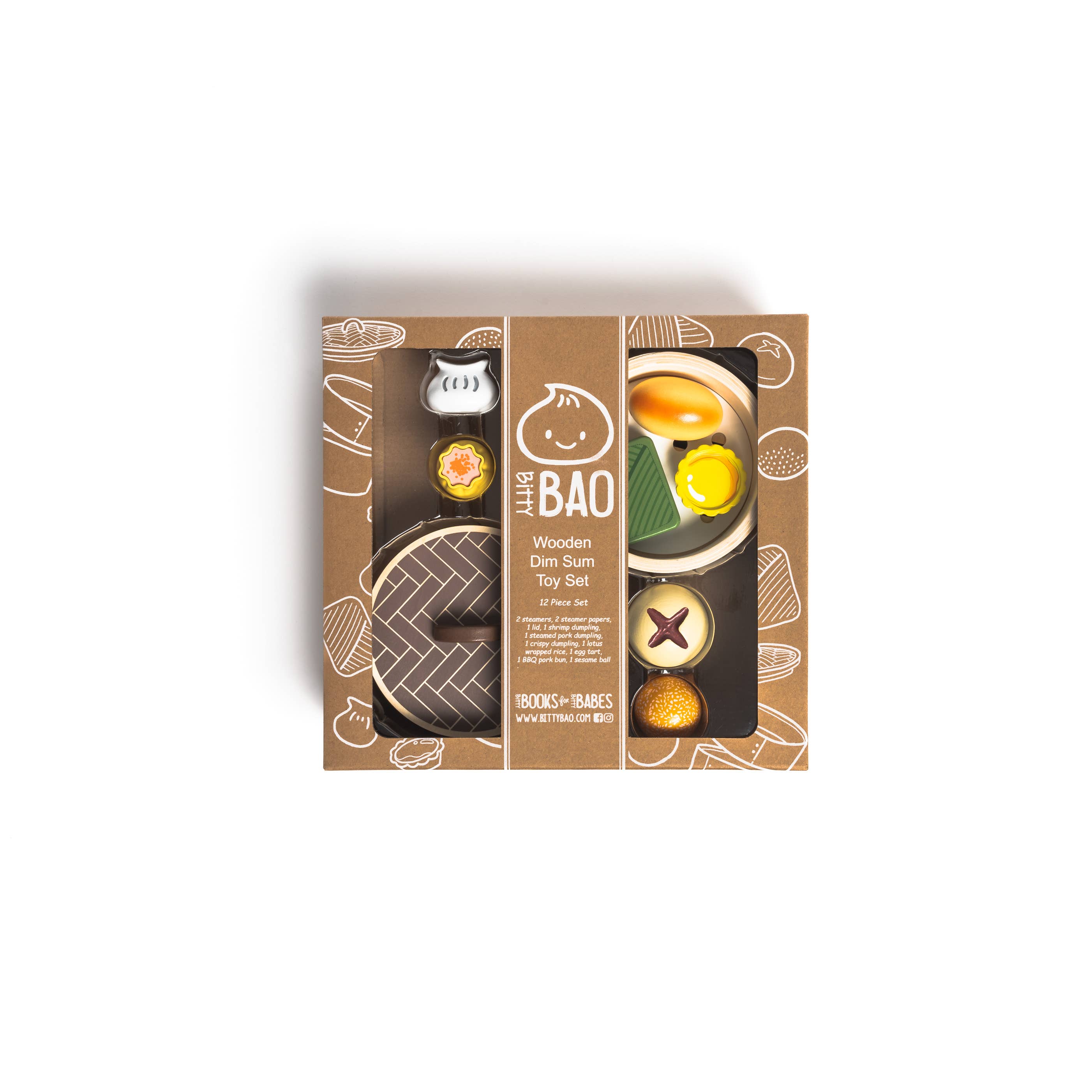 Bitty Bao - Wholesale Wood Toy - Kids - Bitty Bao Wooden Dim Sum Toy