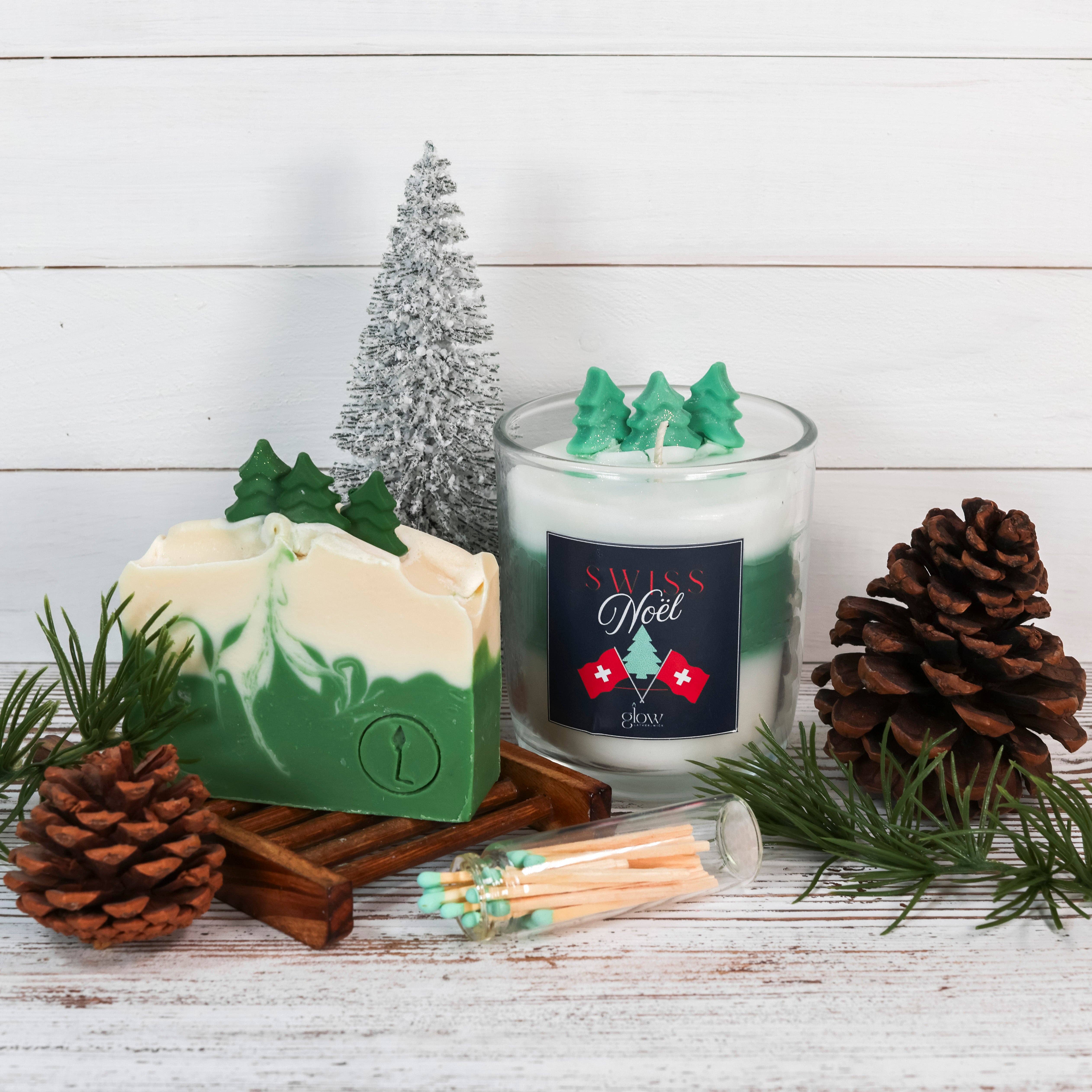 GLOW Lather + Wick - Wholesale Jar/Filled Candle - Swiss Noël-Arvenholz-Swiss Stone Pine11