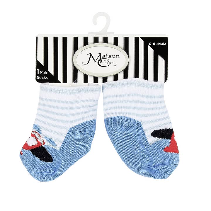 Airplane Socks for wholesale by London Bridge & Maison Chic