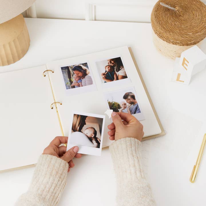 Blush And Gold - Wholesale Photo Album - 240 Photo Corners for Photo Albums