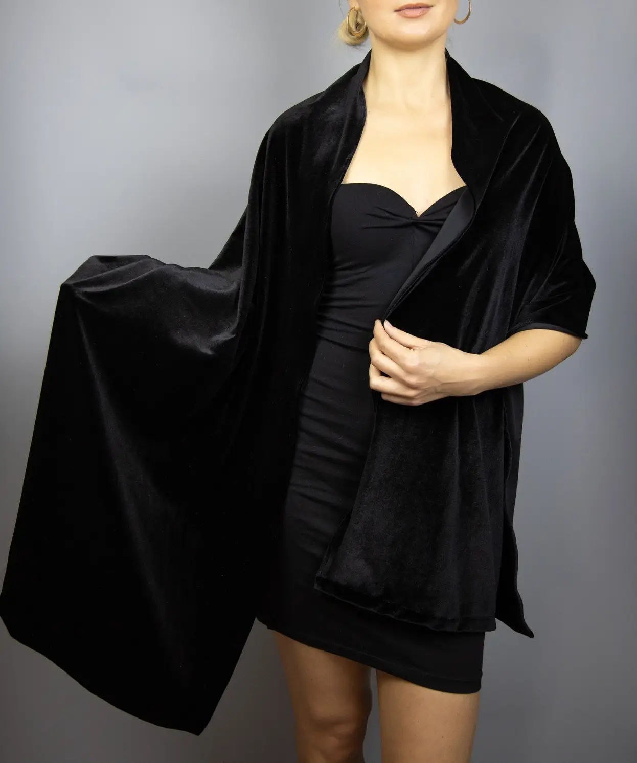 BridalSpain - Wholesale Wrap - Women's - Brown Velvet Wrap Shawl Bolero for Winter Weddings and Gifts3