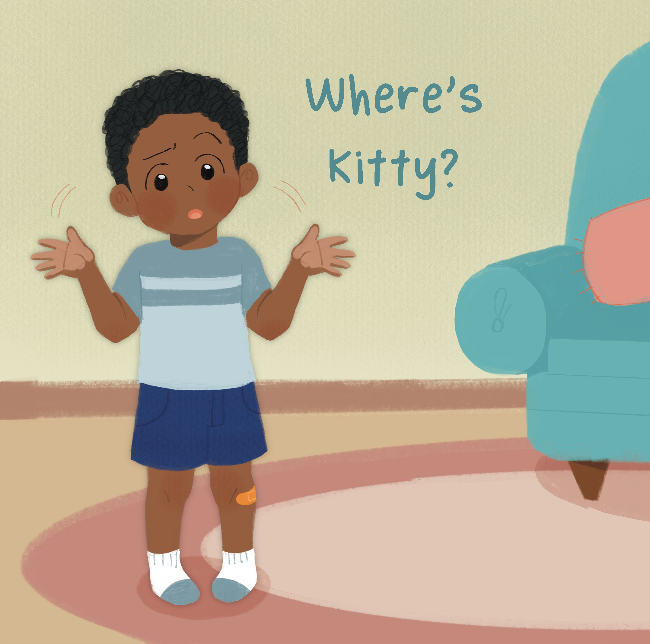 Ninewise Publishing - Wholesale Baby & Toddler Book (0-2) - Let's Go, Kitty - Encourages Baby's Early Words3
