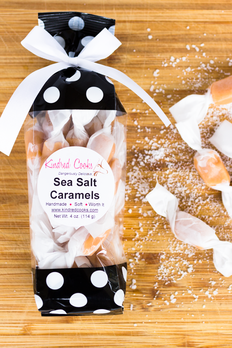 Kindred Caramels - Vente Caramels - Caramels au sel de mer, sachet de 114 g (4 oz)1