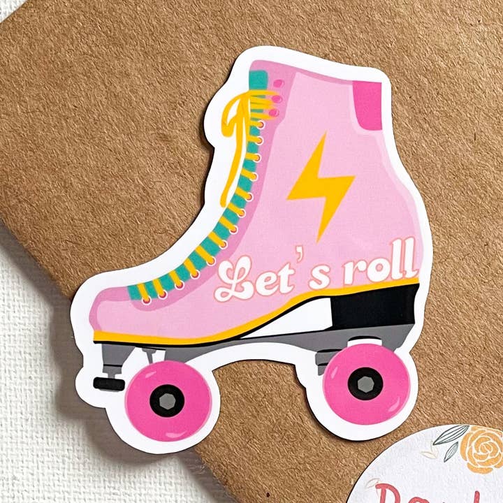 Autocollant vinyle Rollerblade pour la vente par Doubly Quaint