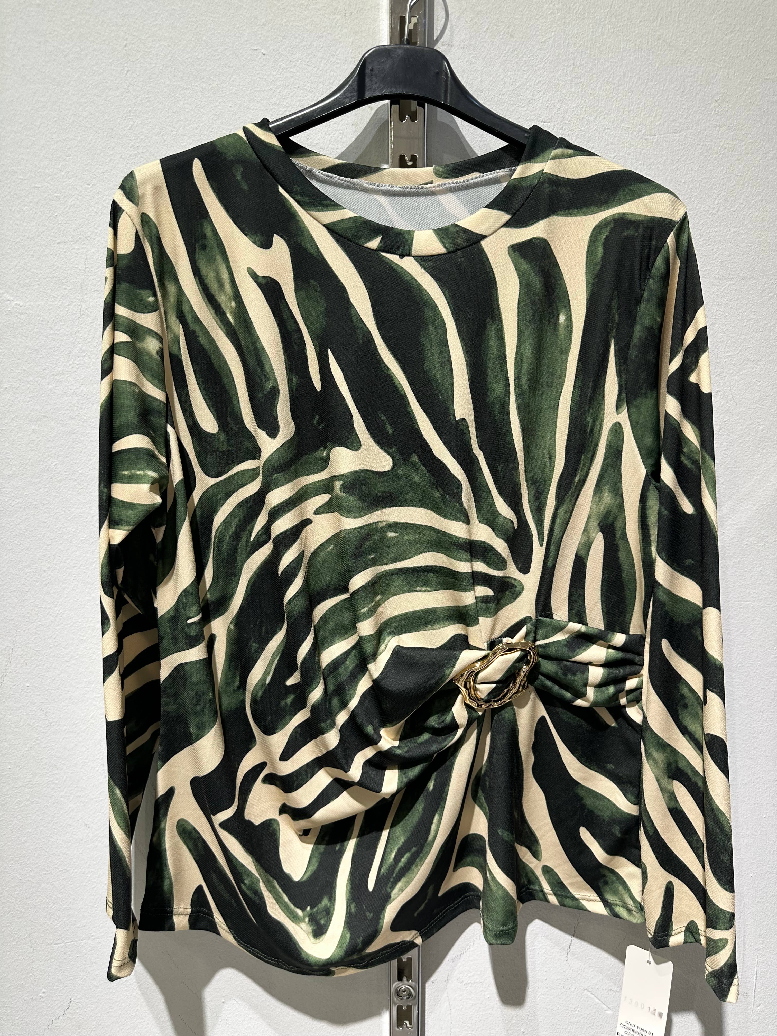 Only Yuan – Engroshandel Bluse - Dame – ref 13901 bluse med print2