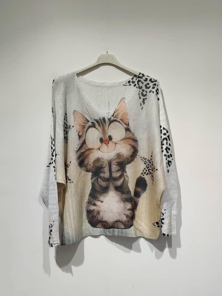 PESS PRINT PE25 bright star cat for wholesale by Pomelo paris