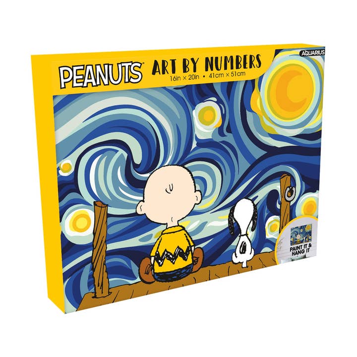 Arte da noite estrelada de amendoim por números por atacado de AQUARIUS, GAMAGO, ICUP, & ROCK SAWS by NMR Brands