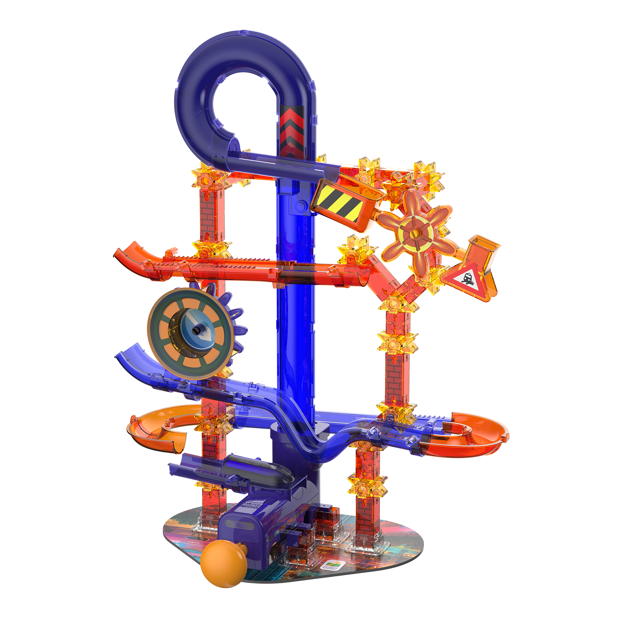 The Learning Journey – wholesale Byggsats - Barn – Techno Gears Marble Mania Midnight Xpress (80+ delar) (NY)3