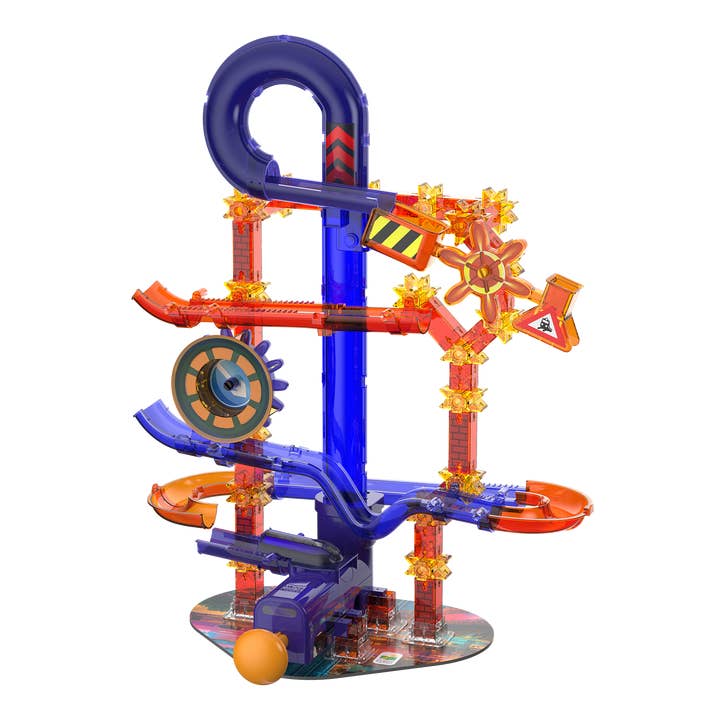 The Learning Journey - Wholesale Building Set - Kids - Techno Gears Marble Mania Midnight Xpress (80+pcs) (NEW)3