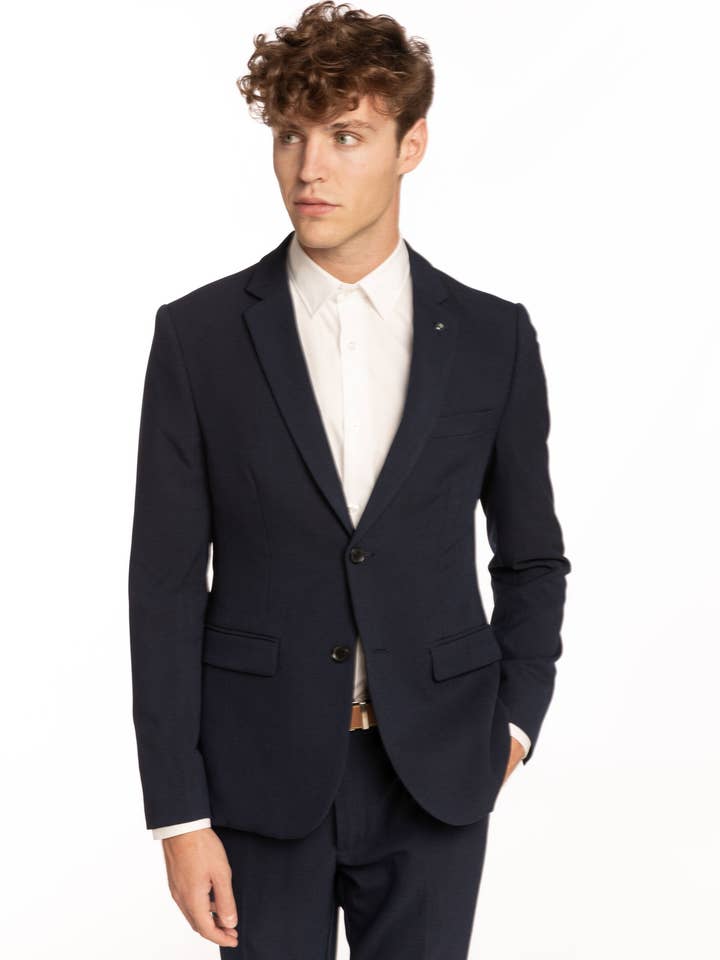 MARINEBLÅ JAKKE for engroshandel hos CELOPMAN