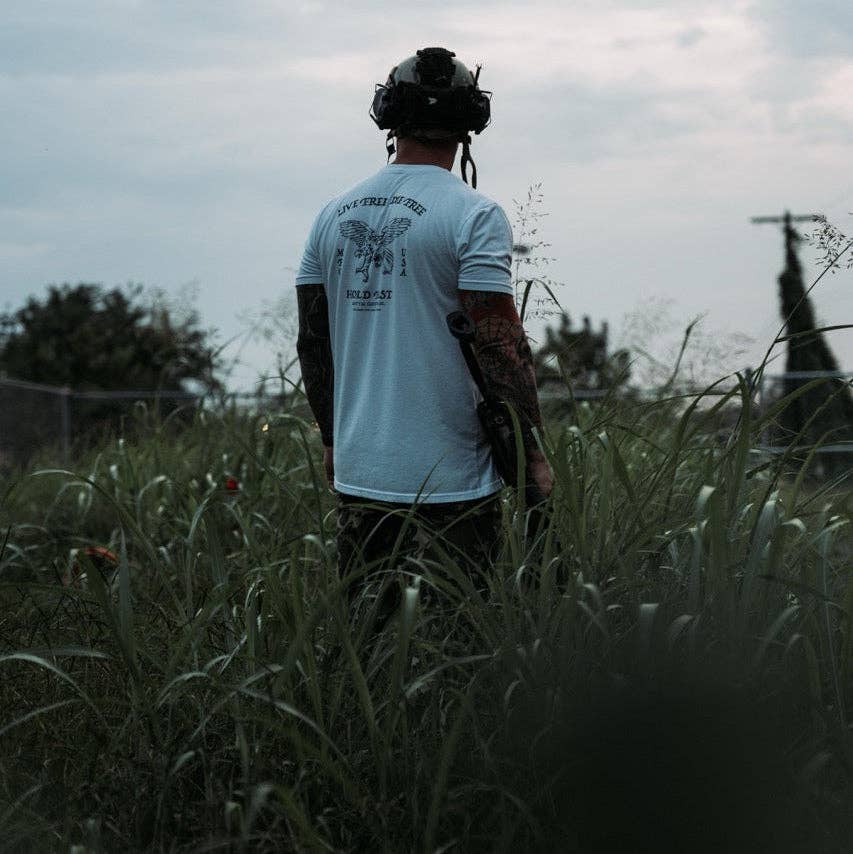 SAVAGE TACTICIANS - Wholesale Screen Printed T-Shirt - Men's - Hold Fast2