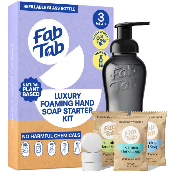 FabTab - Wholesale Hand Soap/Wash - Luxury Foaming Hand Soap Kit8