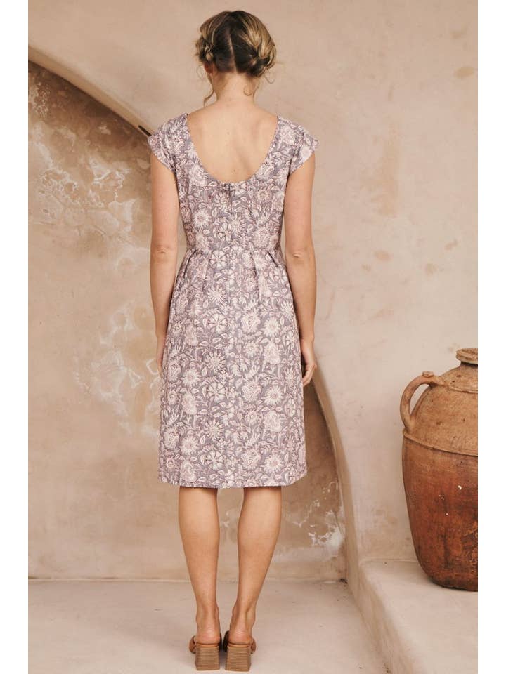 Kalina Dress - Viola for wholesale on Faire5