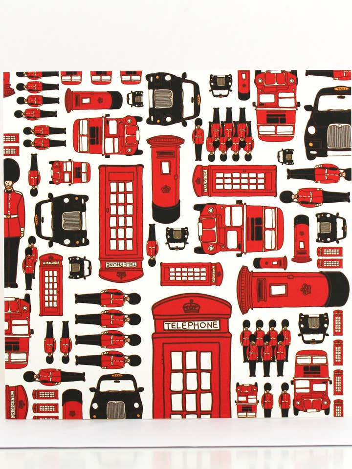 London mönsterkort för wholesale av Kelci London