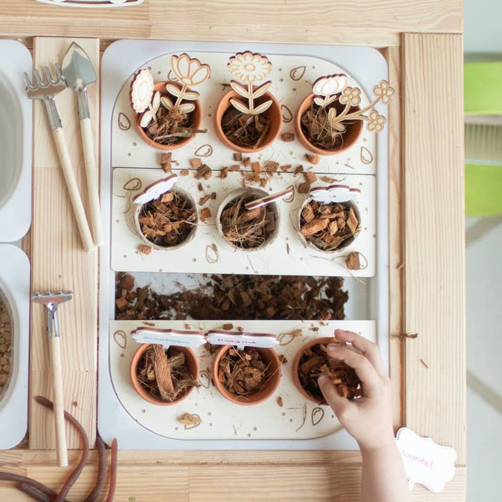 Trofast insert - insert for pots (1/3 part) SIDE PIECE for wholesale by Studio de Rijk