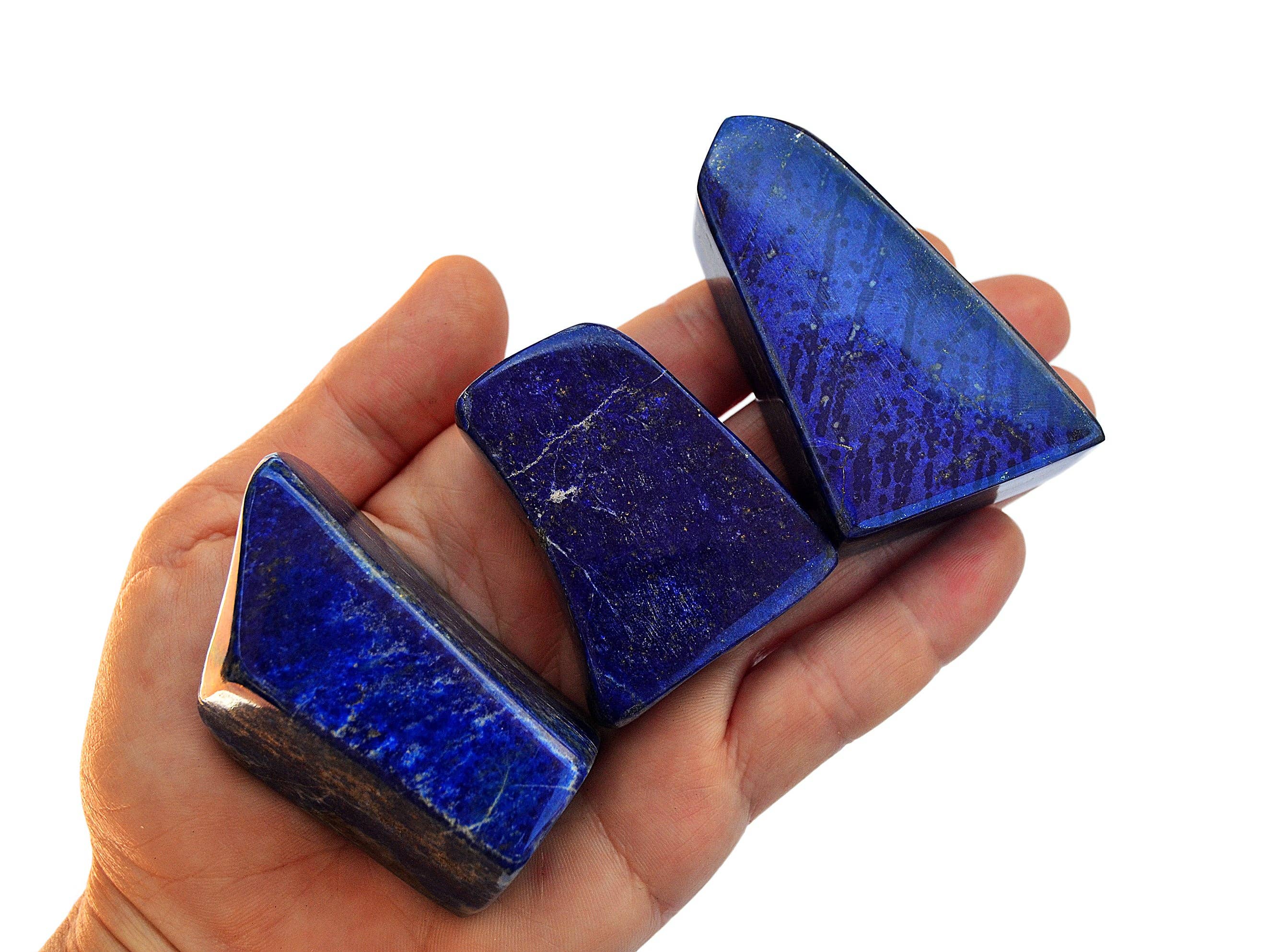 Kaia & Crystals - Wholesale Spiritual Stone/Crystal - Lapis Lazuli Free Form Crystal (40g - 550g) A Quality2